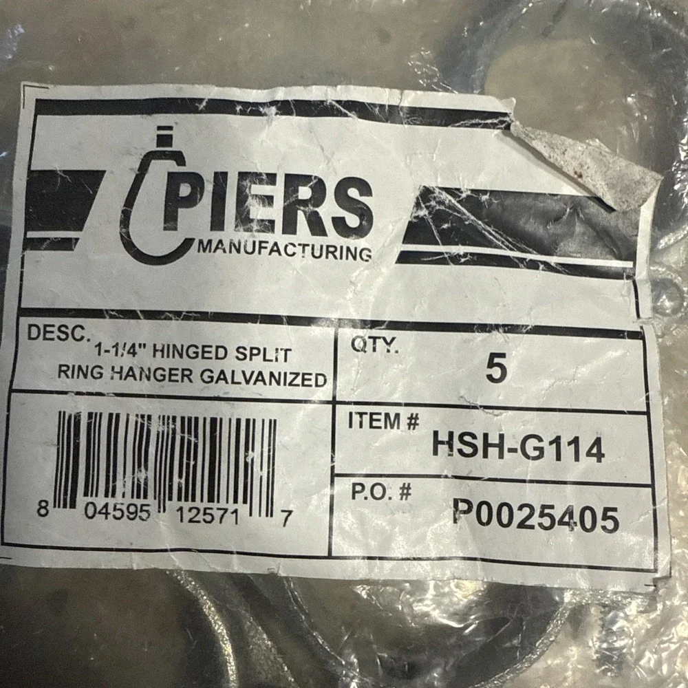 Piers pack hinged